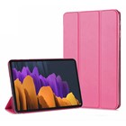 Microsonic Samsung Galaxy Tab S8 Plus X800 Kılıf Slim Translucent Back Smart Cover Pembe