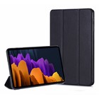 Microsonic Samsung Galaxy Tab S7 T870 Kılıf Slim Translucent Back Smart Cover Siyah