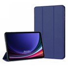 Microsonic Samsung Galaxy Tab S9 FE Kılıf Slim Translucent Back Smart Cover Lacivert