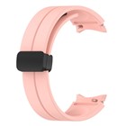 Microsonic Samsung Galaxy Watch 4 Classic 42mm Kordon Ribbon Line Pembe