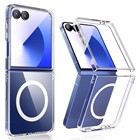 Microsonic Samsung Galaxy Z Flip 8 Kılıf MagSafe Clear Sararmaz Şeffaf