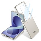 Microsonic Samsung Galaxy Z Flip 8 Kılıf Shape Hard Cover Titanyum