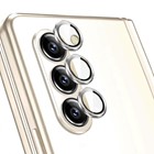 Microsonic Samsung Galaxy Z Fold 8 Ultra Tekli Kamera Lens Koruma Camı Gümüş