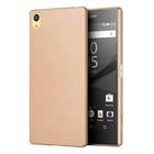 Microsonic Sony Xperia Z5 Dual Kılıf Slim Rubber Gold