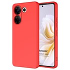 Microsonic TECNO Camon 20 Kılıf Groovy Soft Kırmızı