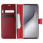 Microsonic TECNO Camon 40 Pro Kılıf Delux Leather Wallet Kırmızı