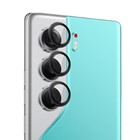 Microsonic TECNO Camon 40 Pro Tekli Kamera Lens Koruma Camı Siyah