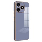 Microsonic TECNO Spark 10 4G Kılıf Olive Plated Lavanta Grisi