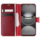 Microsonic TECNO Spark 30C 4G Kılıf Delux Leather Wallet Kırmızı