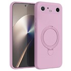 Microsonic TECNO Spark Slim 5G Kılıf Aura Stant MagSafe Pembe