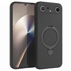 Microsonic TECNO Spark Slim 5G Kılıf Aura Stant MagSafe Siyah
