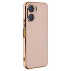 Microsonic Vivo Y16 Kılıf Olive Plated Pembe