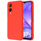 Microsonic Vivo Y17s Kılıf Groovy Soft Kırmızı