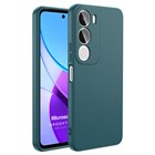 Microsonic Vivo Y19s Kılıf Groovy Soft Koyu Yeşil