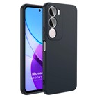 Microsonic Vivo Y19s Kılıf Groovy Soft Siyah