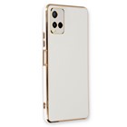 Microsonic Vivo Y32 Kılıf Olive Plated Beyaz