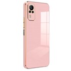 Microsonic Vivo Y51 Kılıf Olive Plated Pembe