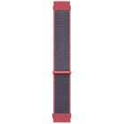 Microsonic Amazfit GTS 3 Hasırlı Kordon Woven Sport Loop Koyu Pembe