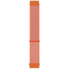 Microsonic Amazfit GTS 2 42mm Hasırlı Kordon Woven Sport Loop Turuncu