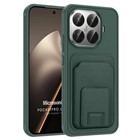 Microsonic Xiaomi 15T Pro Kılıf PocketPro Litchi Koyu Yeşil