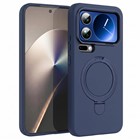 Microsonic Xiaomi 17 Pro Max Kılıf Aura Stant MagSafe Lacivert