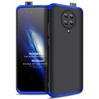 Microsonic Xiaomi Redmi K30 Pro Kılıf Double Dip 360 Protective Siyah Mavi