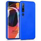 Microsonic Matte Silicone Xiaomi Mi 10 Kılıf Mavi