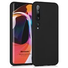 Microsonic Matte Silicone Xiaomi Mi 10 Kılıf Siyah