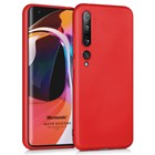 Microsonic Matte Silicone Xiaomi Mi 10 Pro Kılıf Kırmızı