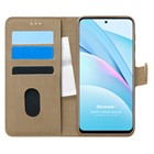 Microsonic Xiaomi Mi 10T Lite Kılıf Fabric Book Wallet Gold