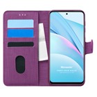 Microsonic Xiaomi Mi 10T Lite Kılıf Fabric Book Wallet Mor