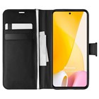 Microsonic Xiaomi Mi 12 Lite Kılıf Delux Leather Wallet Siyah