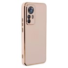 Microsonic Xiaomi Mi 12T Kılıf Olive Plated Pembe