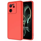 Microsonic Xiaomi Mi 13T Pro Kılıf Groovy Soft Kırmızı