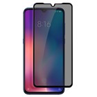 Microsonic Xiaomi Mi 9 Privacy 5D Gizlilik Filtreli Cam Ekran Koruyucu Siyah