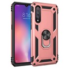 Microsonic Xiaomi Mi 9 SE Kılıf Military Ring Holder Rose Gold