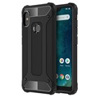 Microsonic Xiaomi Mi A2 Lite Kılıf Rugged Armor Siyah