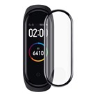 Microsonic Xiaomi Mi Band 3 Tam Kaplayan Temperli Cam Full Ekran Koruyucu Siyah