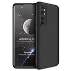 Microsonic Xiaomi Mi Note 10 Lite Kılıf Double Dip 360 Protective Siyah