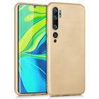 Microsonic Matte Silicone Xiaomi Mi Note 10 Kılıf Gold