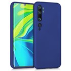 Microsonic Matte Silicone Xiaomi Mi Note 10 Kılıf Lacivert