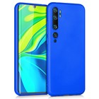 Microsonic Matte Silicone Xiaomi Mi Note 10 Pro Kılıf Mavi