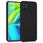 Microsonic Matte Silicone Xiaomi Mi Note 10 Pro Kılıf Siyah