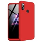 Microsonic Xiaomi Mi 8 Kılıf Double Dip 360 Protective Kırmızı