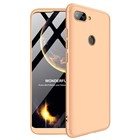 Microsonic Xiaomi Mi 8 Lite Kılıf Double Dip 360 Protective Gold