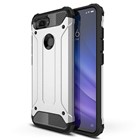 Microsonic Xiaomi Mi 8 Lite Kılıf Rugged Armor Gümüş