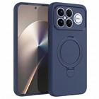 Microsonic Xiaomi Poco F8 Ultra Kılıf Aura Stant MagSafe Lacivert
