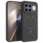 Microsonic Xiaomi Poco F8 Ultra Kılıf Aura Stant MagSafe Siyah