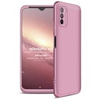 Microsonic Xiaomi Poco M3 Kılıf Double Dip 360 Protective Rose Gold