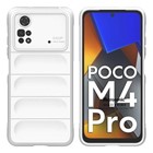 Microsonic Xiaomi Poco M4 Pro 4G Kılıf Oslo Prime Beyaz